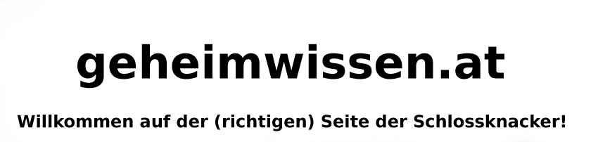 Geheimwissen Schlüsseldienst